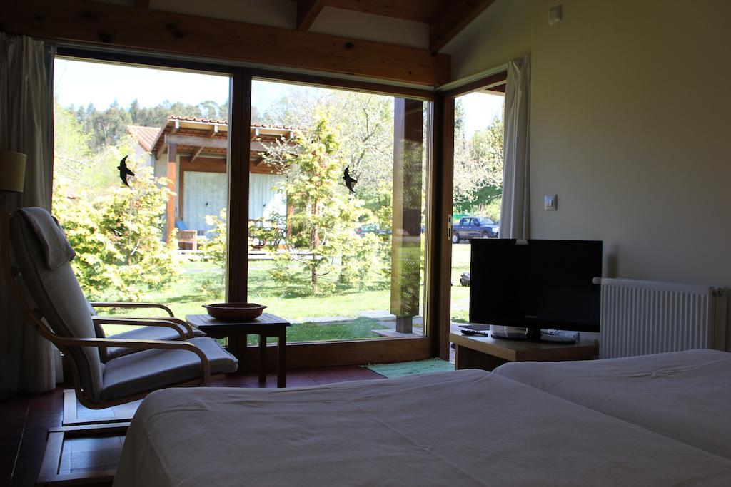 Bungalow Camping Los Manzanos Santa Cruz de Oleiros Cameră foto