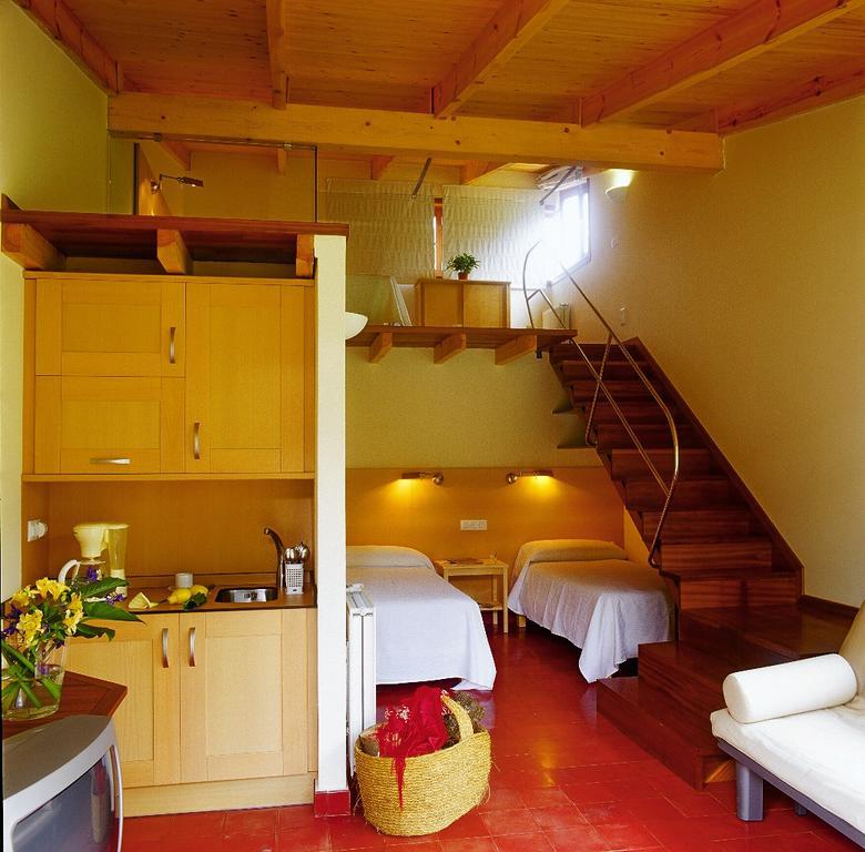 Bungalow Camping Los Manzanos Santa Cruz de Oleiros Cameră foto